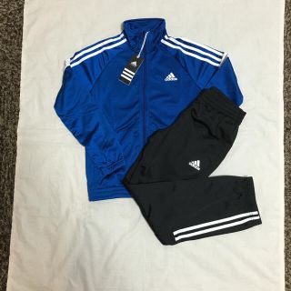 アディダス(adidas)の【新品】150cm アディダス ジャージ 上下 キッズ  ナイキ プーマ好きにも(ジャケット/上着)