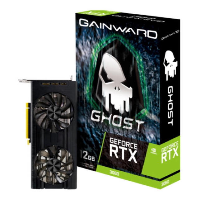 Ghost(ゴースト)の【新品・未開封】ゲインワード GeForce RTX 3060 Ghost スマホ/家電/カメラのPC/タブレット(PCパーツ)の商品写真