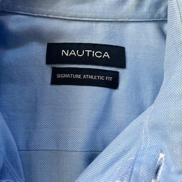 NAUTICA(ノーティカ)の★ノーティカ　コットンシャツ　ブルー★ メンズのトップス(シャツ)の商品写真