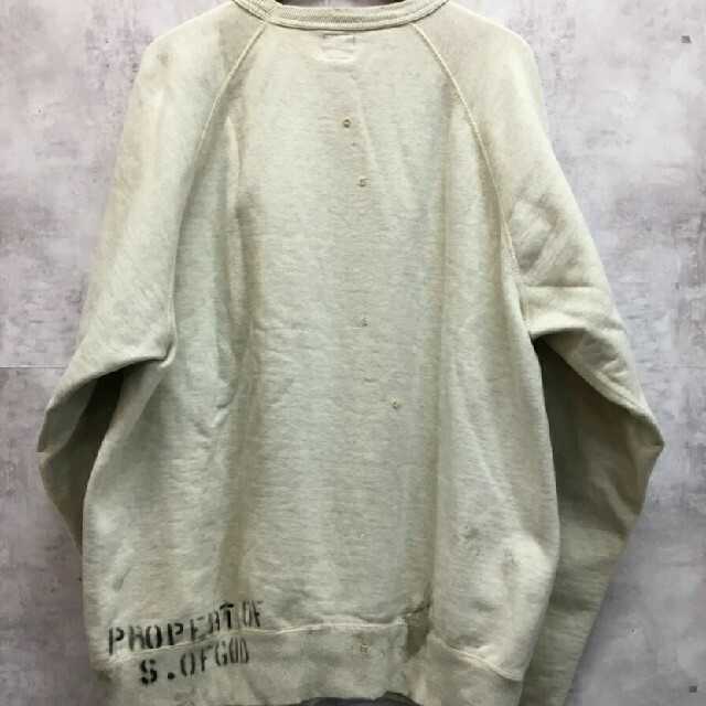 SAINT MICHAEL  セントマイケル RAGLAN SWEAT XL