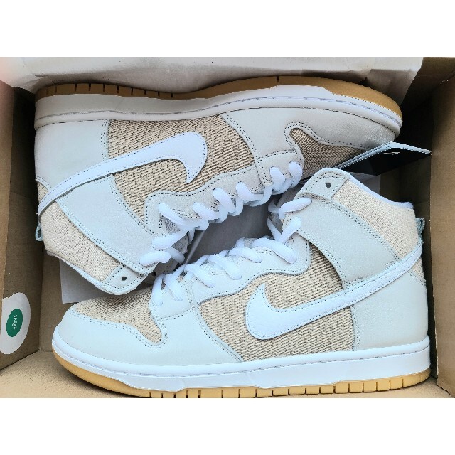 NIKE(ナイキ)の【28.5cm】Nike SB Dunk High Pro ISO”SAIL” メンズの靴/シューズ(スニーカー)の商品写真