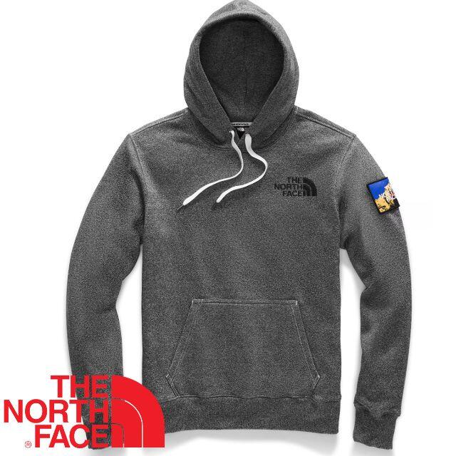 THE NORTH FACE - ノースフェイス☆S 7SE ロゴ ワッペン パーカー 海外
