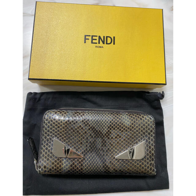 FENDI - フェンディ パイソン 長財布 モンスターの通販 by