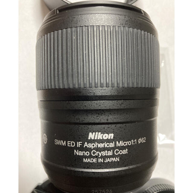 Nikon(ニコン)の美品　AF-S Micro NIKKOR 60mm f/2.8G ED スマホ/家電/カメラのカメラ(レンズ(単焦点))の商品写真