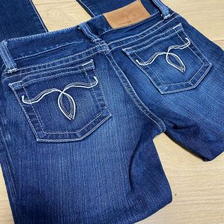 マウジー(moussy)のmoussy ホワイトステッチ(スキニーパンツ)