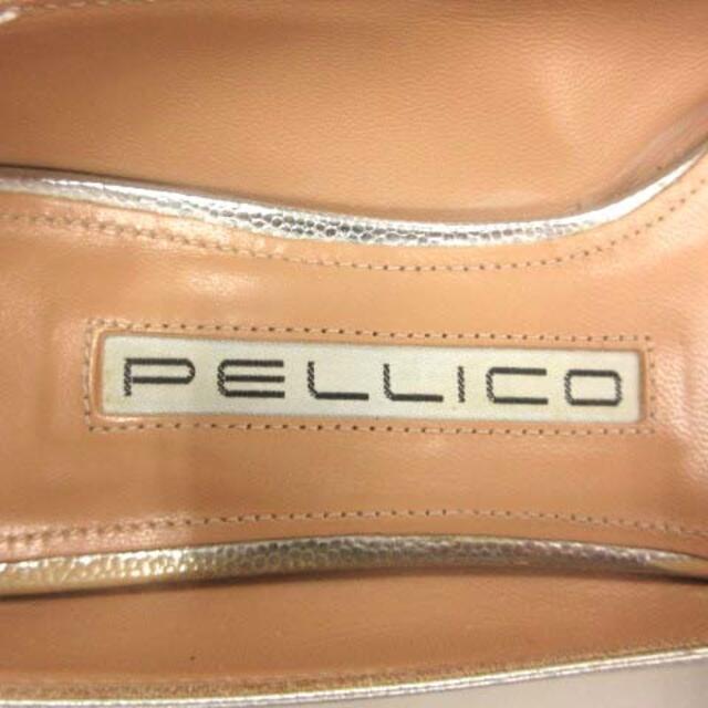 PELLICO(ペリーコ)のペリーコ パンプス フラットシューズ 35 22.0cm シルバー色 レディースの靴/シューズ(ハイヒール/パンプス)の商品写真