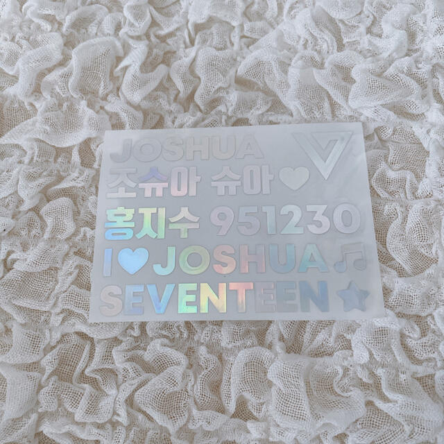 SEVENTEEN(セブンティーン)のジョシュア ホログラムステッカー ハンドメイドのハンドメイド その他(その他)の商品写真