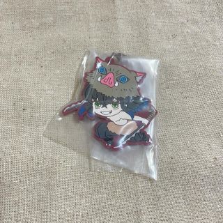 鬼滅の刃  ガチャガチャ  嘴平伊之助  ラバーストラップ(ストラップ)