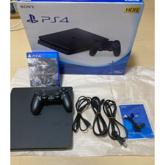 PS4 CHU-2200 JET BLACK 500GBエンタメ/ホビー