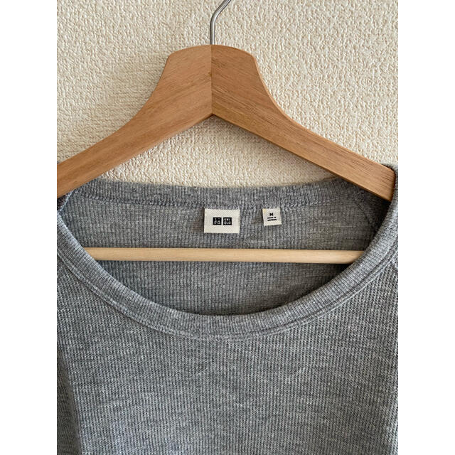 UNIQLO(ユニクロ)のUNIQLO ユニクロ　七分丈　インナー　Tシャツ　部屋着 メンズのトップス(Tシャツ/カットソー(七分/長袖))の商品写真