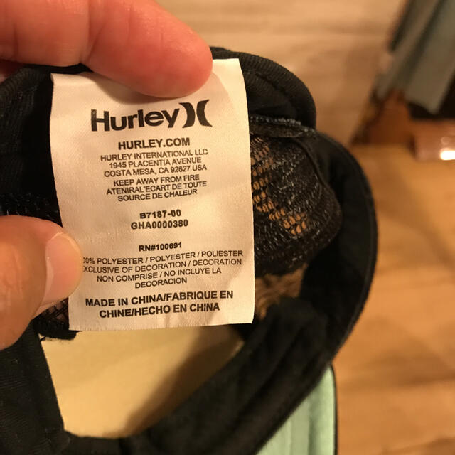 Hurley(ハーレー)のハーレーメッシュキャップ　アロハ　Hurley メンズの帽子(キャップ)の商品写真