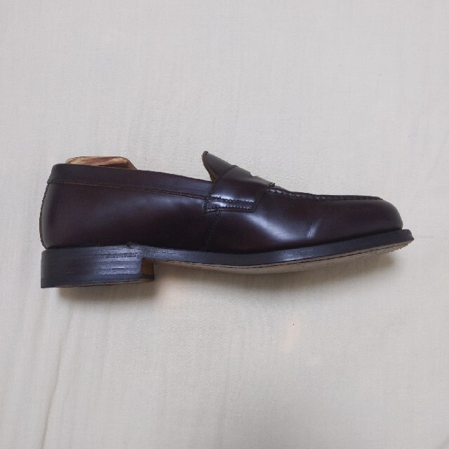 バーウィック　レザー　ローファー　ダークブラウン　25.5cm レディースの靴/シューズ(ローファー/革靴)の商品写真