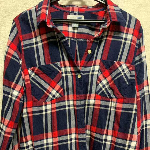 Old Navy(オールドネイビー)のチェックシャツ レディースのトップス(シャツ/ブラウス(長袖/七分))の商品写真