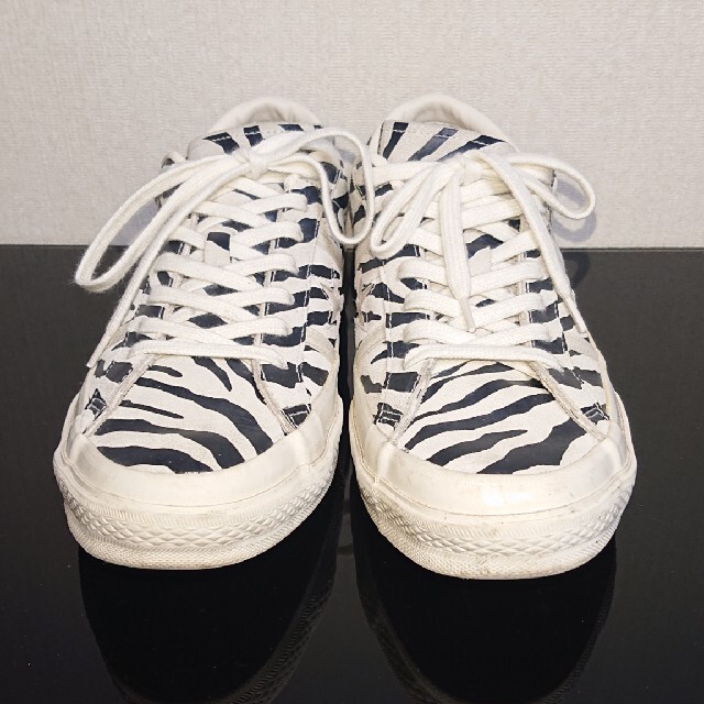 CONVERSE STAR&BARS ゼブラ スエード 29cm