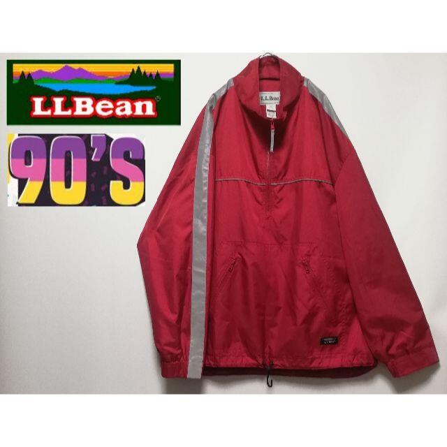 L.L.Bean - 18 90年代 L.L.BEAN 山タグ L ナイロンジャケットの通販 by