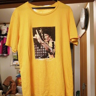 gu ブルース・リー　Tシャツ XLサイズ(Tシャツ/カットソー(半袖/袖なし))