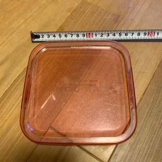 パイレックス(Pyrex)のPyrex パイレックス　ガラスタッパー蓋　15.5cm(容器)