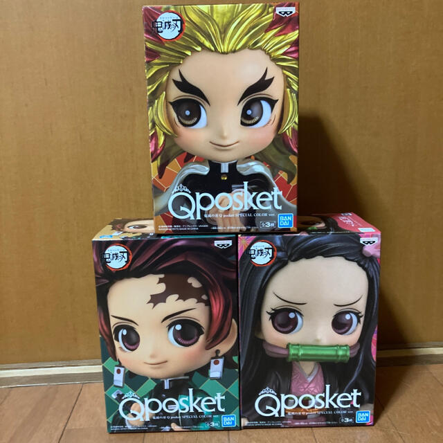 鬼滅の刃 Qposket SPESIAL COLOR Ver ３種セット