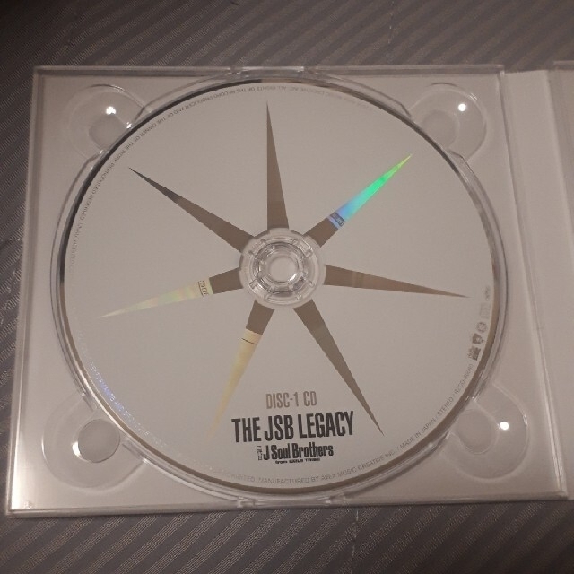 三代目 J Soul Brothers(サンダイメジェイソウルブラザーズ)のTHE JSB LEGACY（初回生産限定盤/DVD2枚付） エンタメ/ホビーのCD(ポップス/ロック(邦楽))の商品写真