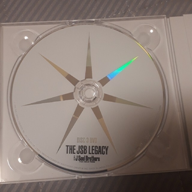 三代目 J Soul Brothers(サンダイメジェイソウルブラザーズ)のTHE JSB LEGACY（初回生産限定盤/DVD2枚付） エンタメ/ホビーのCD(ポップス/ロック(邦楽))の商品写真