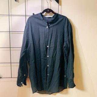 ユニクロ(UNIQLO)のユニクロ　シアーシャツ(シャツ/ブラウス(長袖/七分))