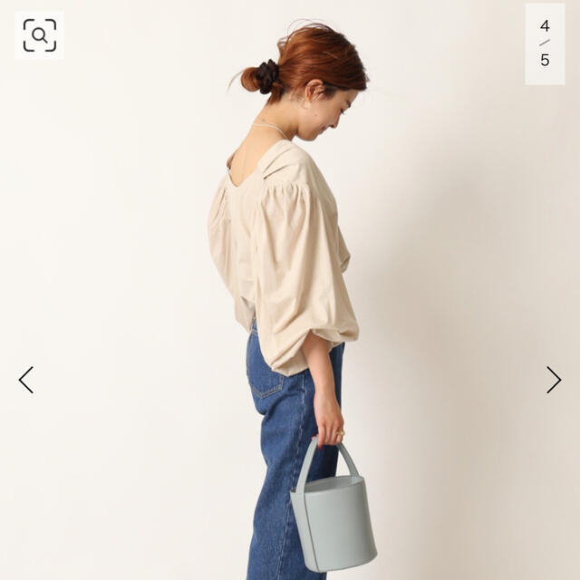 Spick & Span(スピックアンドスパン)のU by spick&span  レディースのトップス(シャツ/ブラウス(長袖/七分))の商品写真