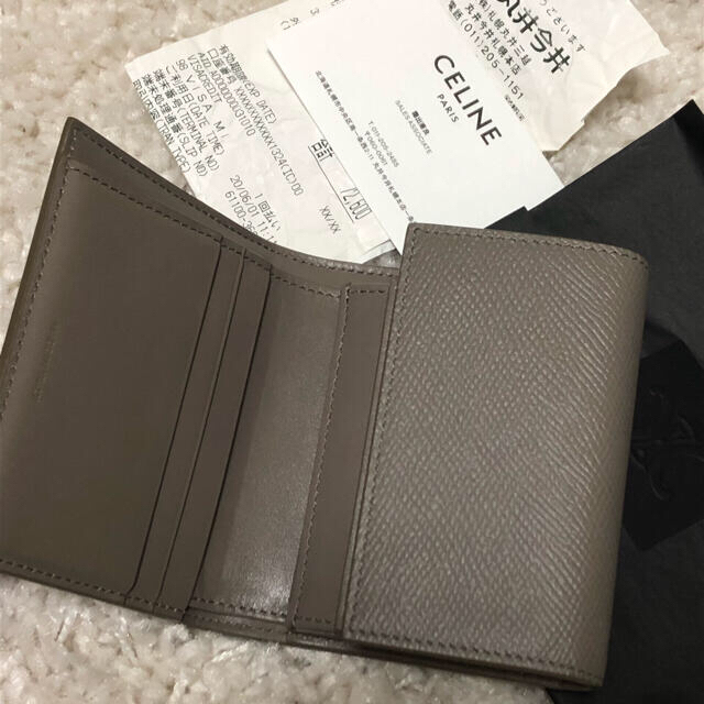 celine(セリーヌ)のCELINE💜ペブル💜折りたたみ財布 メンズのファッション小物(折り財布)の商品写真