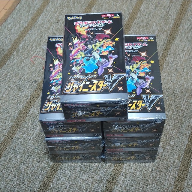 ポケモンカード シャイニースターV 未開封BOX シュリンク付き　7BOX