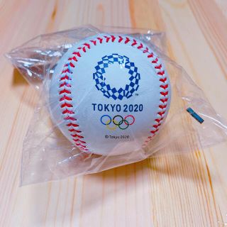 東京2020 オリンピックエンブレム 記念ボール 野球 新品・未開封(キャラクターグッズ)