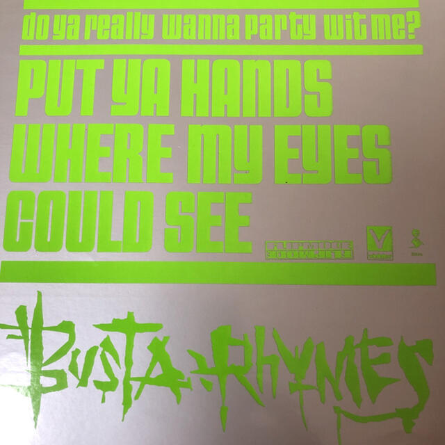 busta rhymes ステッカー エンタメ/ホビーのCD(ヒップホップ/ラップ)の商品写真