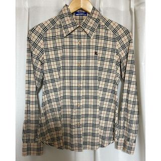 バーバリー(BURBERRY)のBURBERRY チェックブラウス(シャツ/ブラウス(長袖/七分))