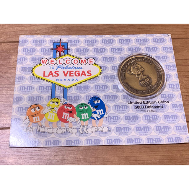 m&m's  超激レア　メダル　limited edition coins