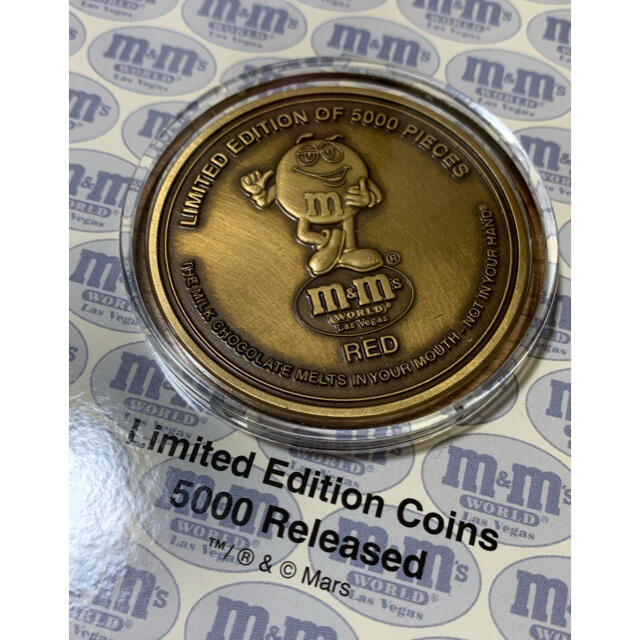 m&m's 超激レア メダル limited edition coins m&m&m's - m&m's 超激レア メダル limited edition coins の通販