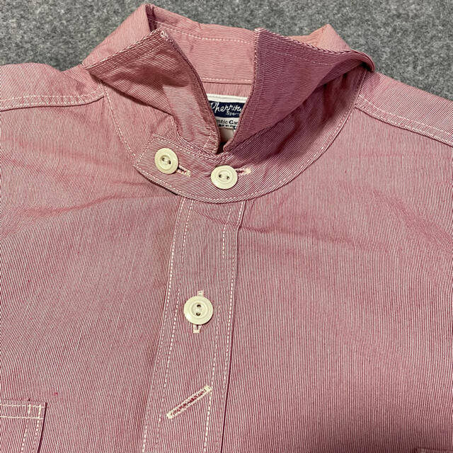 PHERROW'S(フェローズ)のフェローズ  pherrow's チンスト ワークシャツ ストライプ メンズのトップス(シャツ)の商品写真