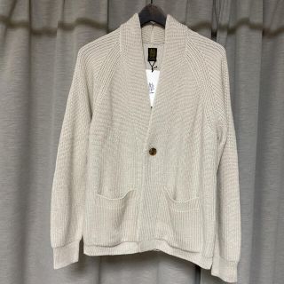 コモリ(COMOLI)の【新品未使用】BATONER SIGNATURE CARDIGAN サイズ2(カーディガン)