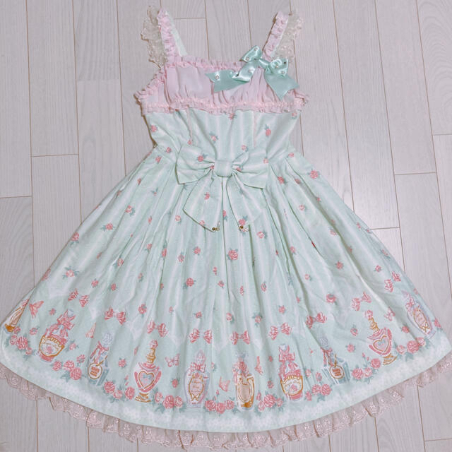 Angelic Pretty ローズトワレ jsk ☆ リング ネックレス 靴下 | www