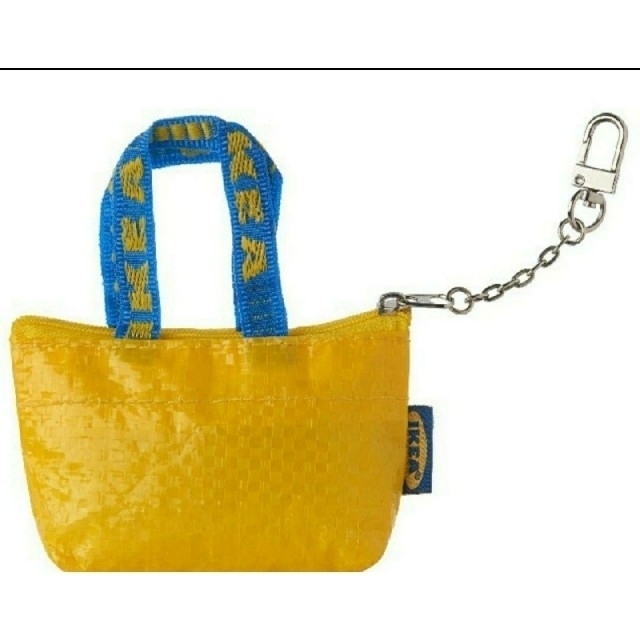 IKEA(イケア)のIKEA イケア 　ミニバッグ♪　クノーリグ   新品未使用 　黄色1個 レディースのバッグ(エコバッグ)の商品写真