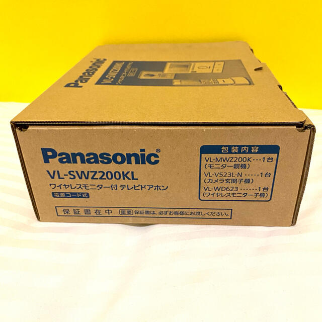 Panasonic ぼっか様 Panasonic パナソニック ドアホン VL-SWZ200KLの通販 by UZURA｜パナソニックならラクマ