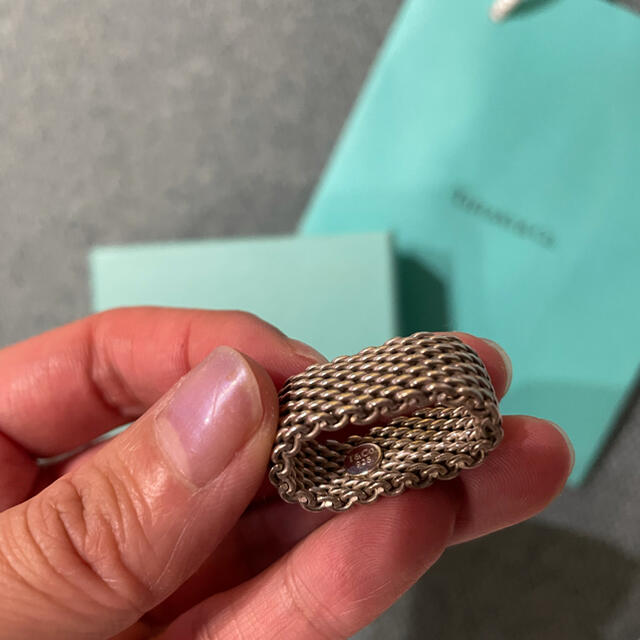 Tiffany & Co.(ティファニー)のTIFFANY&Co. メッシュリング レディースのアクセサリー(リング(指輪))の商品写真