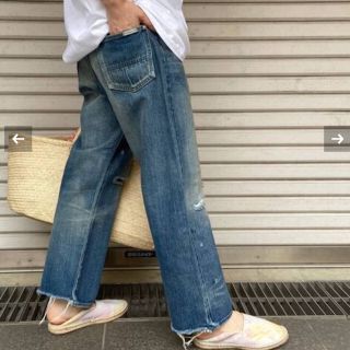 しー様専用★チマラ★DENIM BAGGY CUT24サイズ新品(デニム/ジーンズ)