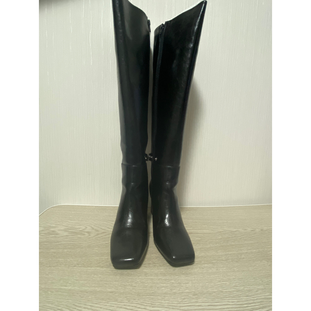 Ameri vintage ECO LEATHER LONG BOOTS