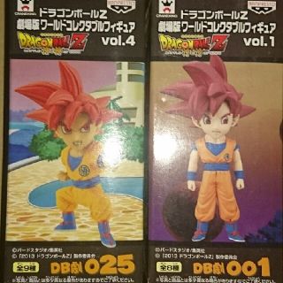 ドラゴンボール(ドラゴンボール)の劇場版ドラゴンボールZ ワーコレ Vol.1&4(アニメ)