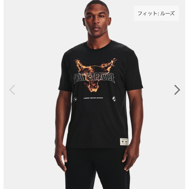 UNDER ARMOUR(アンダーアーマー)のUNDER ARMOURアンダーアーマー PROJECT ROCK Tシャツ メンズのトップス(Tシャツ/カットソー(半袖/袖なし))の商品写真