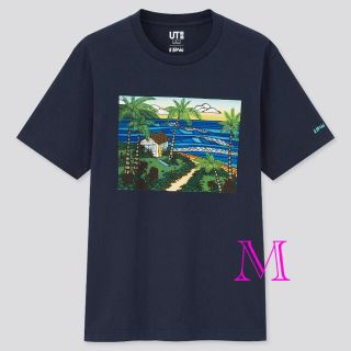 ユニクロ(UNIQLO)の新品⭐︎未使用 ヘザーブラウン Tシャツ ユニクロ M(Tシャツ/カットソー(半袖/袖なし))