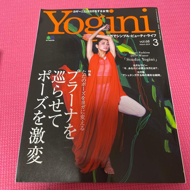 エイ出版社(エイシュッパンシャ)のyogini スポーツ/アウトドアのトレーニング/エクササイズ(ヨガ)の商品写真