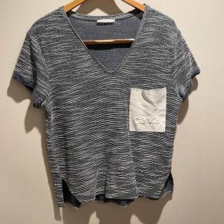 ザラ(ZARA)のZARAのVネックTシャツ(Tシャツ(半袖/袖なし))