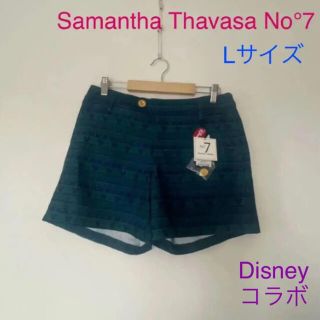 サマンサタバサ(Samantha Thavasa)の専用 新品 サマンサタバサ  ディズニー コラボ ゴルフ ショートパンツ 緑 L(ウエア)