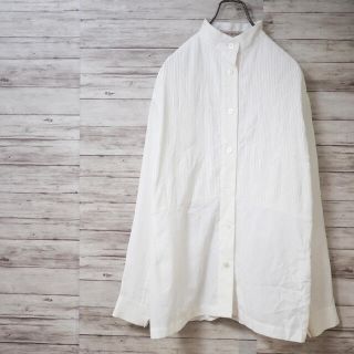 イッセイミヤケ(ISSEY MIYAKE)のISSEY MIYAKE 97SS スタンドカラープリーツシャツ(シャツ/ブラウス(長袖/七分))