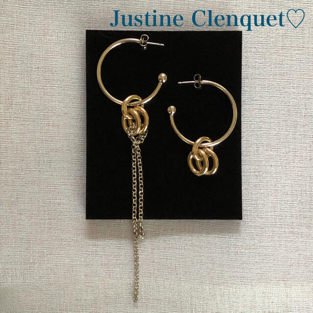 ジュスティーヌクランケ justine clenquet フープピアス