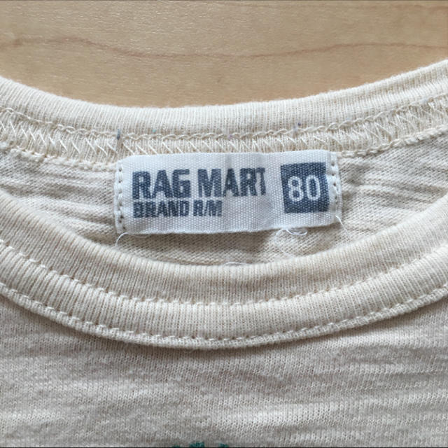 RAG MART(ラグマート)のゆう様 専用☆ラグマート ロンT80 キッズ/ベビー/マタニティのベビー服(~85cm)(シャツ/カットソー)の商品写真